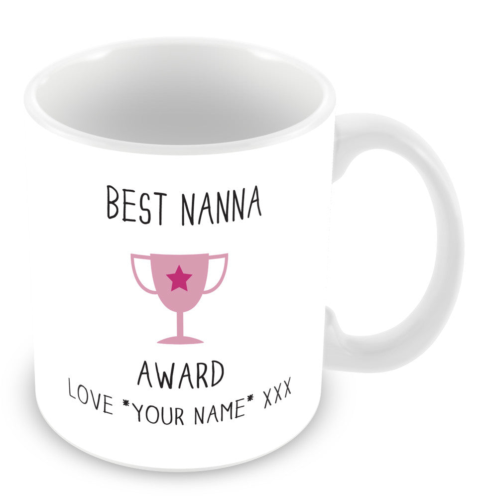 Best Nanna Mug - Award Trophy Personalised Gift – MUGGZ