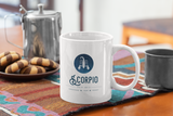 Scorpio Star Sign Mug - Zodiac Mug (October 23 – November 21)