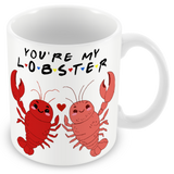 Muggz - You're My Lobster Mug, Card, Coaster Gift sets - Gift for Friends Birthday Anniversary Valentines - Together Forever