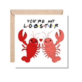 Muggz - You're My Lobster Mug, Card, Coaster Gift sets - Gift for Friends Birthday Anniversary Valentines - Together Forever