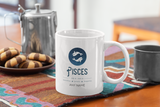 Pisces Star Sign Mug - Personalised Zodiac Mug (February 19 – March 20)