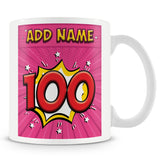 100th Birthday Comic Mug