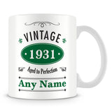 Vintage 1931 Mug