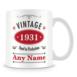 Vintage 1931 Mug