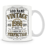 Vintage 1986 Mug