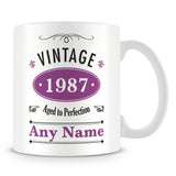 Vintage 1987 Mug