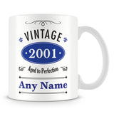 Vintage 2001 Mug