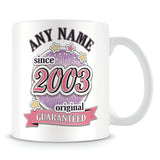 Original Since 2003 Mug