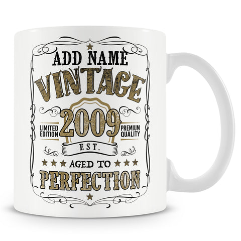 Vintage 2009 Mug