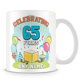 65th Birthday Celebration Mug