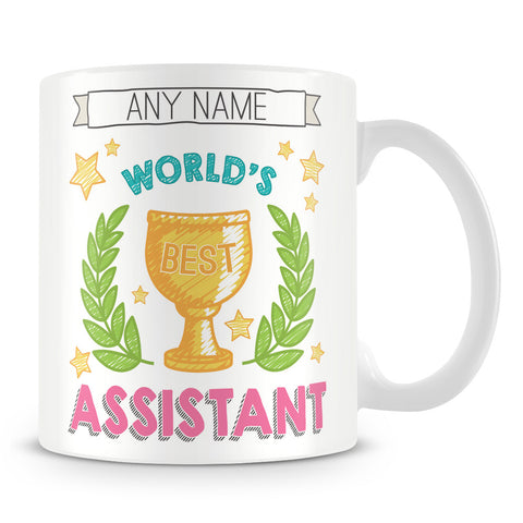 Worlds Best Assistant Award Mug