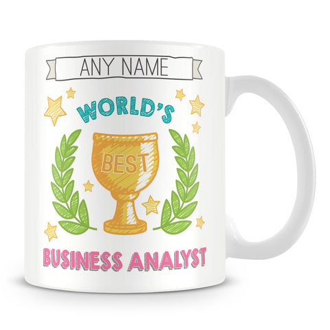 Worlds Best Business Analyst Award Mug