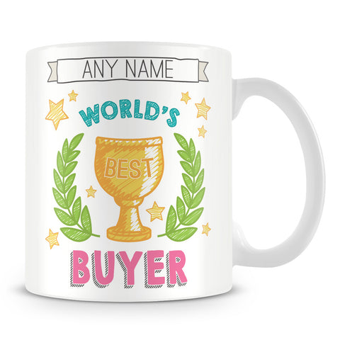 Worlds Best Buyer Award Mug