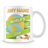 CEO Worlds Best Banner Mug