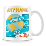 CEO Worlds Best Banner Mug