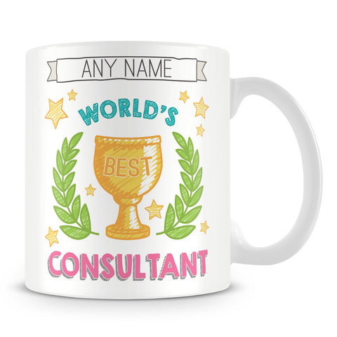 Worlds Best Consultant Award Mug