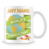 Consultant Worlds Best Banner Mug