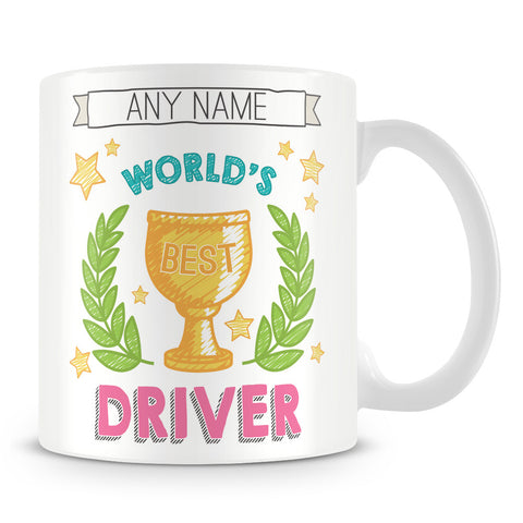 Worlds Best Driver Award Mug