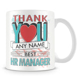 HR Manager Thank You Mug