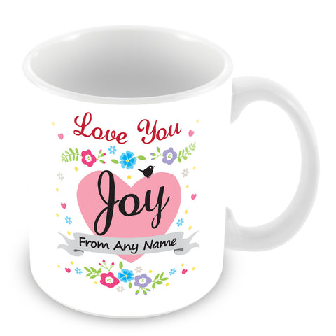 Joy Mug - Love You Joy Personalised Gift