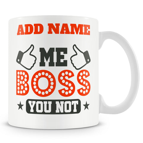 Manager Funny Novelty Gift Mug