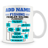 Fishing Mug Personalised Gift - Fishing Flowchart