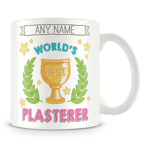 Worlds Best Plasterer Award Mug