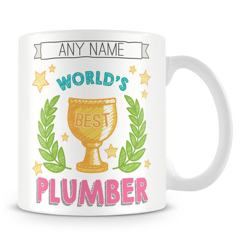 Worlds Best Plumber Award Mug