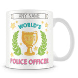 Worlds Best Police Officer Award Mug