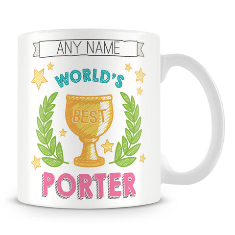 Worlds Best Porter Award Mug