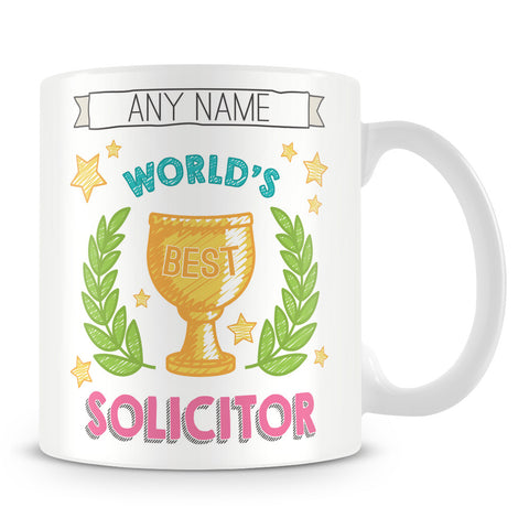 Worlds Best Solicitor Award Mug