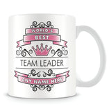 Team Leader Mug - Worlds Best Shield