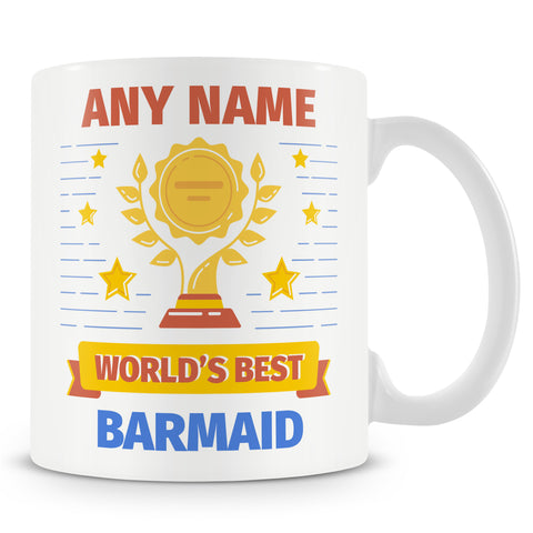 Barmaid Mug - Worlds Best Barmaid