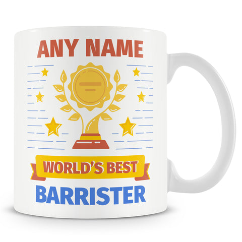 Barrister Mug - Worlds Best Barrister