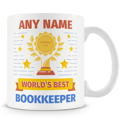 Bookkeeper Mug - Worlds Best Bookkeeper