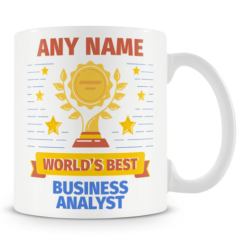 Business Analyst Mug - Worlds Best Business Analyst