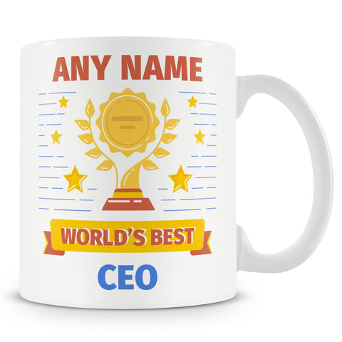 CEO Mug - Worlds Best CEO